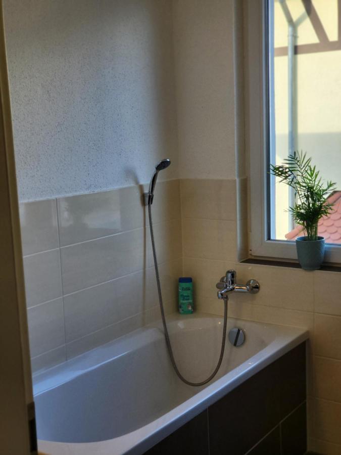 Modernes Behagliches Haus Mit Kamin, Terrasse Und Garten マクデブルク エクステリア 写真