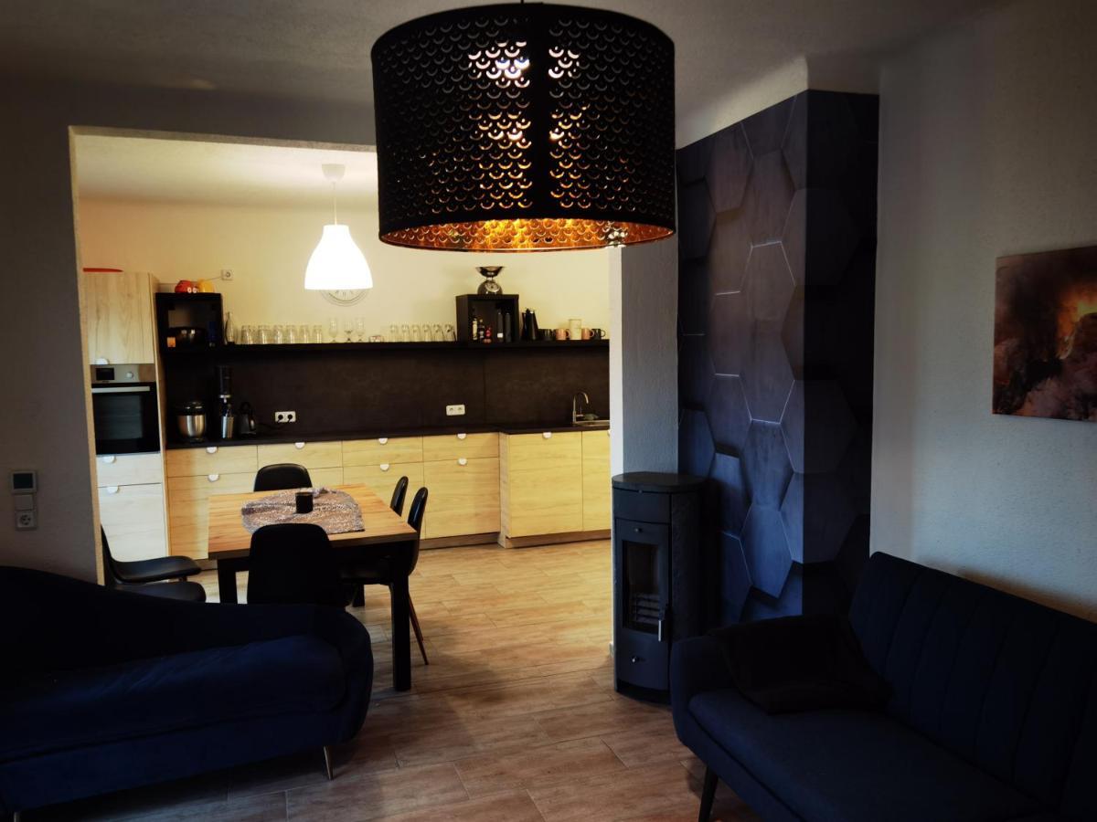 Modernes Behagliches Haus Mit Kamin, Terrasse Und Garten マクデブルク エクステリア 写真